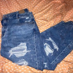 American Eagle Curve Stretch Mom Jeans